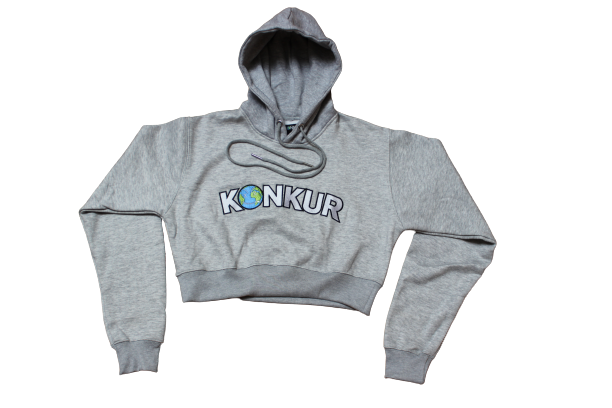 Konkur Cropped Hoodies